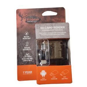 Wildgame Innovations SD Card Reader for Android - Micro USB & USB-C